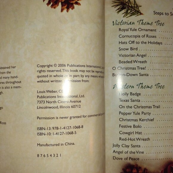 Set of 4 Christmas Crafting Books - Picture 2 of 13